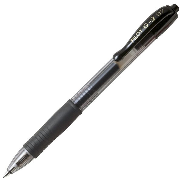 Roler gel grip 0,7 mm G2 Pilot BL-G2-7-B crni