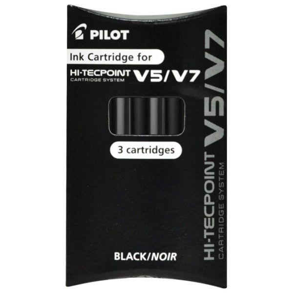 Roler 0,7 mm Hi-Tecpoint V7 Cartridge Begreen Pilot BXC-V7-BG crni - set refila GRATIS!! - Slika 2