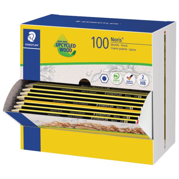 Stalak s olovkama grafitnim Noris HB pk100 Staedtler 120HBCA1 P