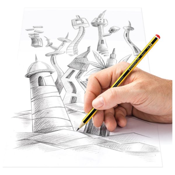Stalak s olovkama grafitnim Noris HB pk100 Staedtler 120HBCA1 P - Slika 3