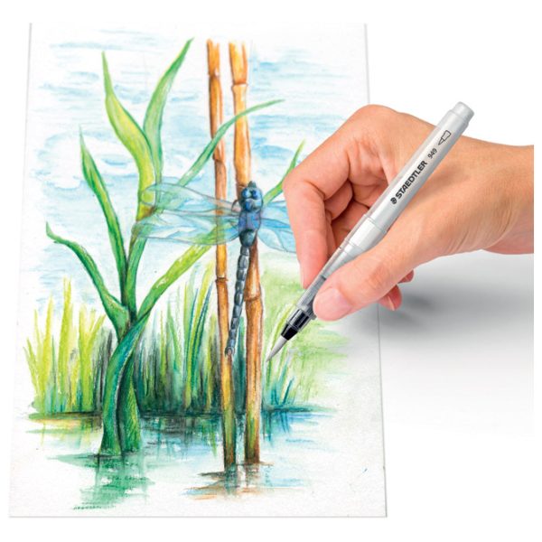 Kist za vodene boje sa spremnikom za vodu Design Journey Staedtler 949 BK-1-C blister - Slika 4