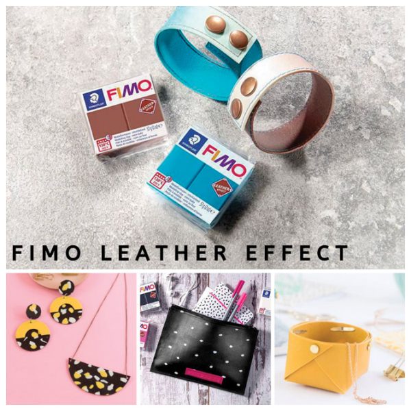 Masa za modeliranje   57g Fimo Effect Leather-effect Staedtler 8010-309 indigo!! - Slika 3