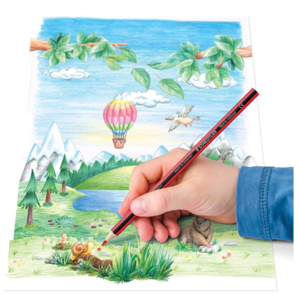 Boje drvene  24boje (20+4 boje gratis) Noris colour Staedtler 185 C24P blister - Slika 2