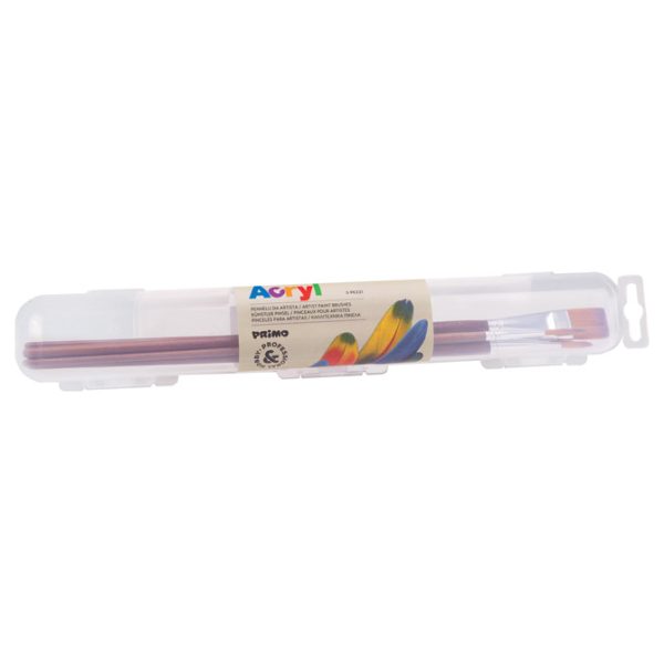 Kist za akrilne boje pk5 u pp kutiji Primo 1242P5A blister