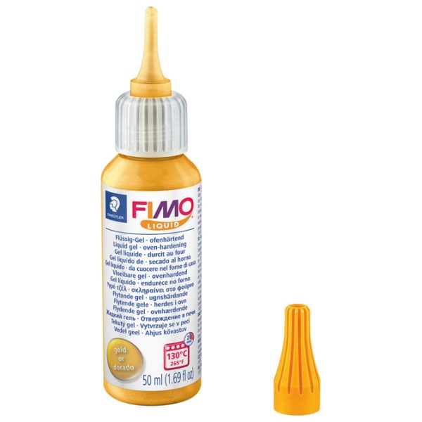 Gel tekući deko Fimo Staedtler 8050-11 zlatni!! - Slika 2
