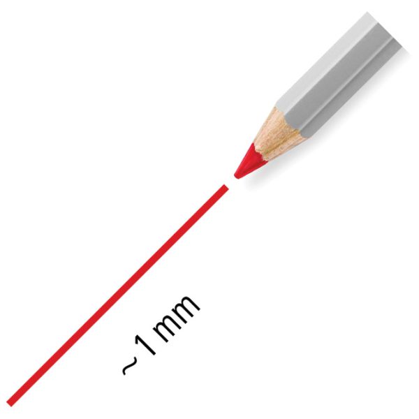 Olovka specijalna nepermanentna Omnichrom pk12 Staedtler 108-2 crvena - Slika 4
