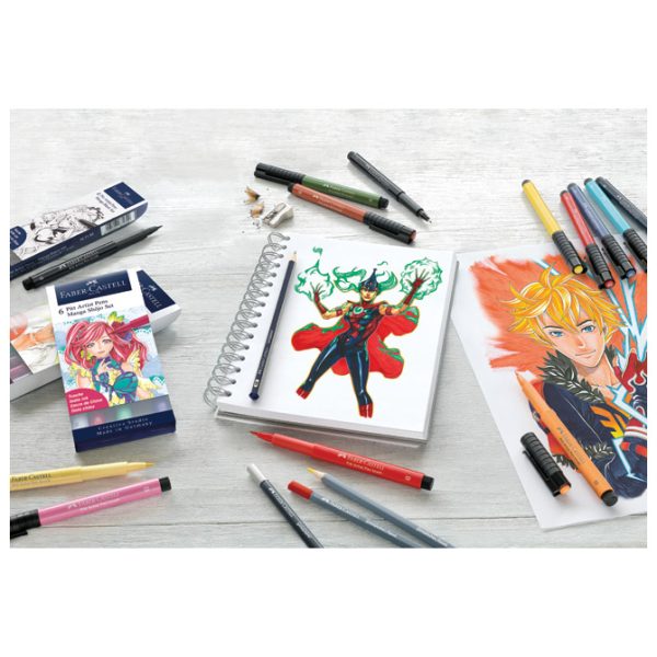 Set crtaći Comic 3D Ilustration pk11 Faber-Castell 267191 - Slika 2