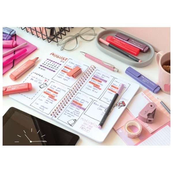 Olovka kemijska gumirana Poly Ball XB Faber-Castell 241127 pastelno roza - NL - Slika 5