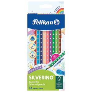 Boje drvene  12boja Silverino Pelikan 700634 blister