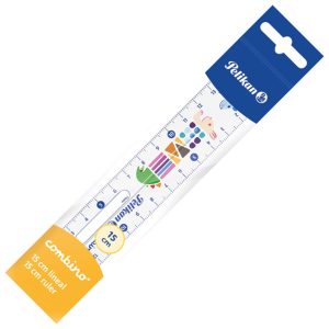 Ravnalo pvc 15 cm fleksibilno Combino Pelikan 811224 blister