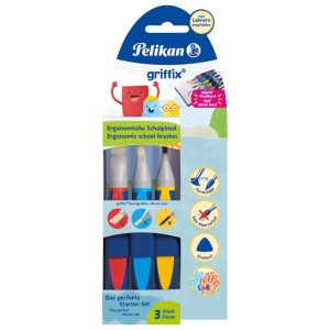 Set kistova od sintetičkih vlakana ergonomski pk3 Griffix Pelikan 700726 blister!!