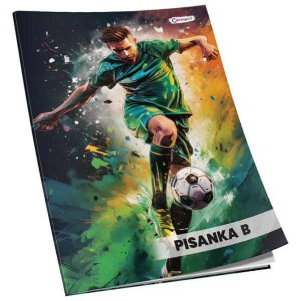 Obrazac školski pisanka "B" za 1razred Soft+ Connect Boy - Slika 2
