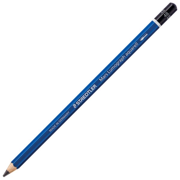 Olovka grafitna pk3+kist Mars Lumograph aquarell Design Journey Staedtler 100A SBK4 blister!! - Slika 4