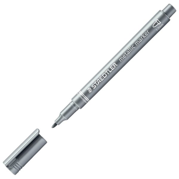 Set flomaster liner pigment+marker metallic Design Journey pk5 Staedtler 308 SBK3P3 blister - Slika 5
