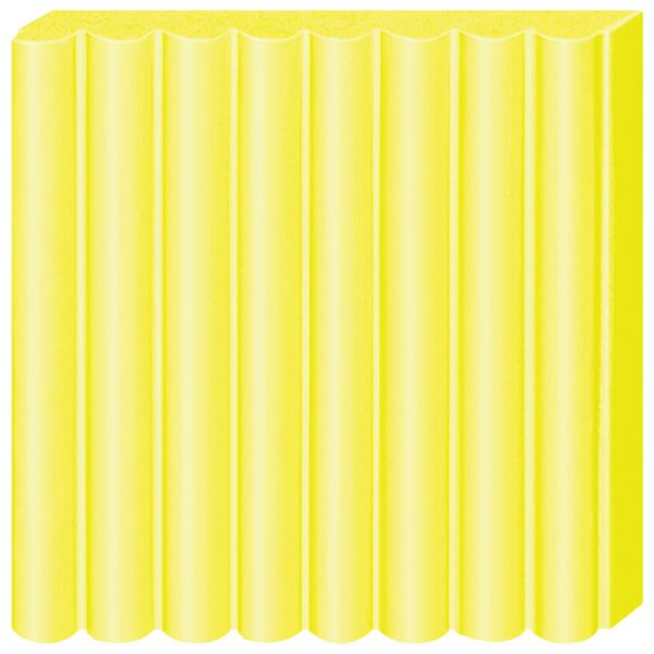 Masa za modeliranje   57g Fimo Effect Neon Staedtler 8010-101 neon žuta - Slika 2