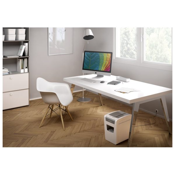 Uništavač dokumentacije  10 listova CrossCut IQ Slim Leitz 80010000 bijelo/sivi - Slika 4