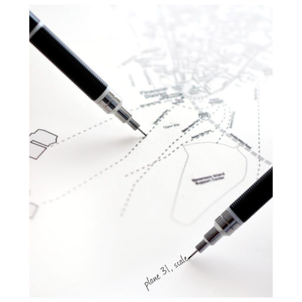 Olovka tehnička 0,5 mm grip u etuiu Protti Penac MP010532-GC7 crna blister - Slika 3