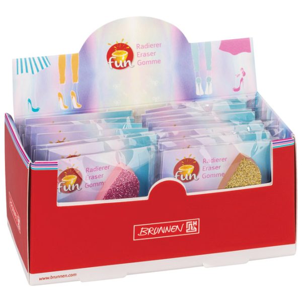 Gumica Štikla glitter 4 cm Brunnen 10-27408 sortirano!! - Slika 3