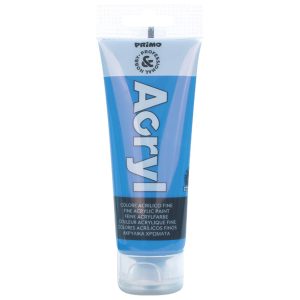 Boja akrilna  75ml pvc tuba Primo 420TA75501 plava cyan