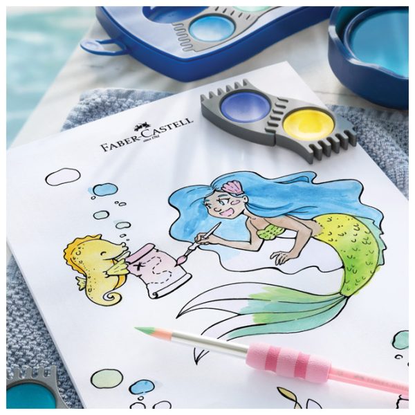 Set kistova od sintetičkih vlakana pk4 Faber-Castell 481620 pastel blister - Slika 9