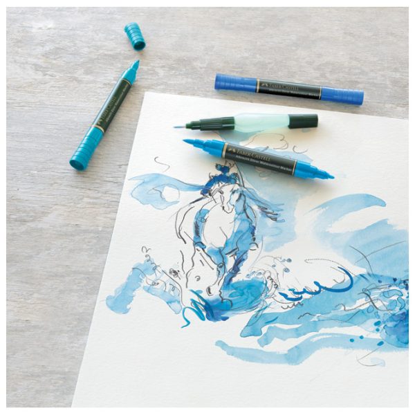Set flomaster obostrani akvarel Albrecht Dürer pk30+pribor Faber-Castell 160301-SELECTIVE - Slika 5