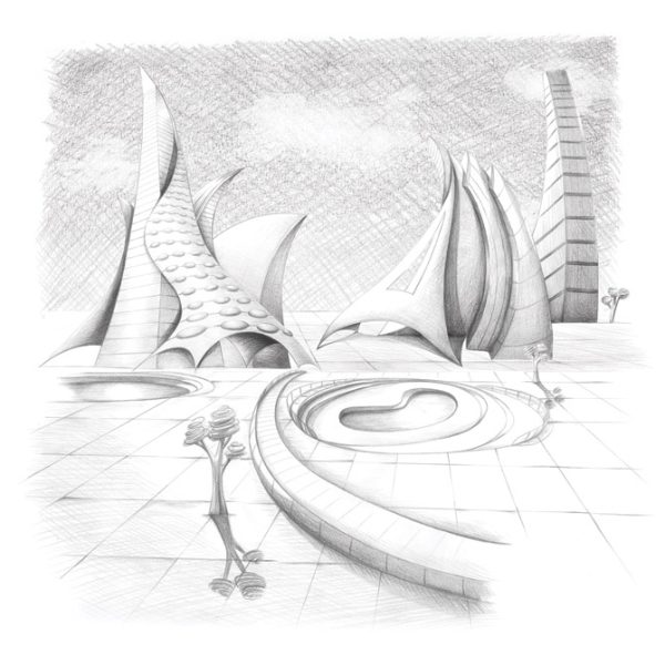 Set olovka čisti grafit pk6 Mars Lumograph Design Journey Staedtler 100G M6 blister!! - Slika 4