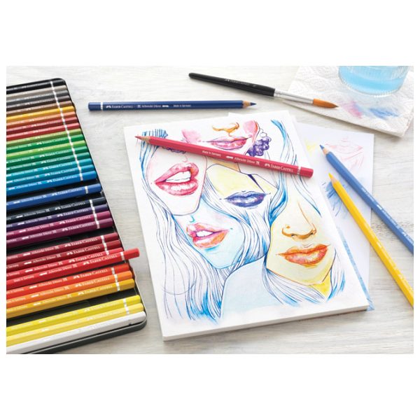 Boje drvene 120boja metalna kutija Polychromos Faber-Castell 110011-SELECTIVE - Slika 5