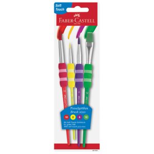 Set kistova od sintetičkih vlakana pk4 Faber-Castell 481600 sortirano blister