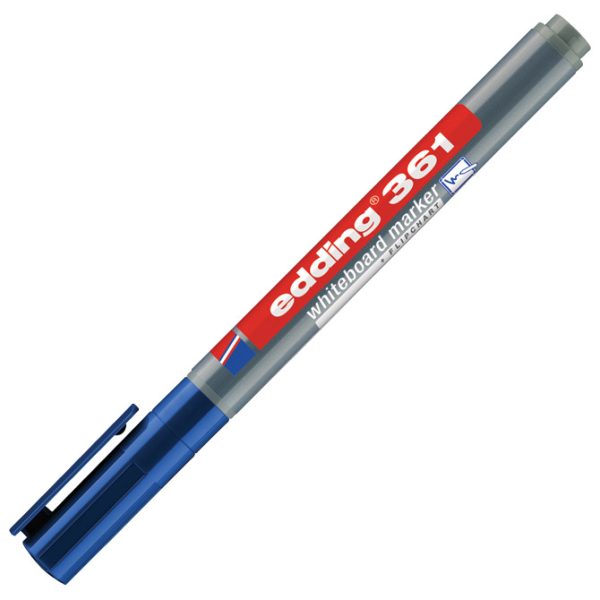 Marker za bijelu ploču 1 mm Edding 361 plavi - Slika 2