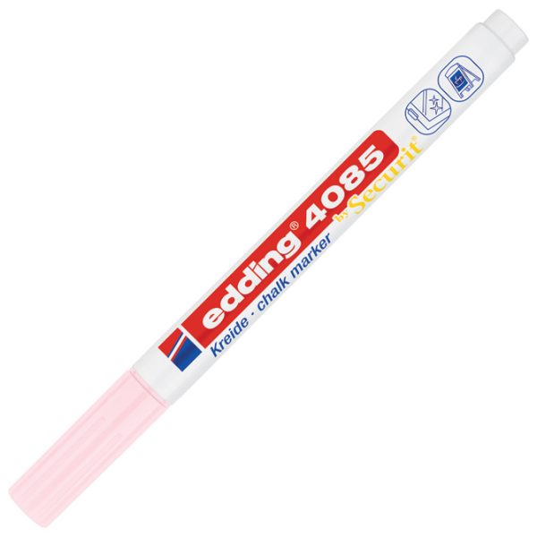 Marker-kreda za staklo 1-2 mm Edding 4085 pastel roza!! - Slika 2