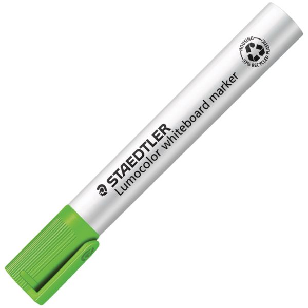Marker za bijelu ploču 2 mm reciklirani Lumocolor Staedtler 351-53 svijetlozeleni - Slika 2