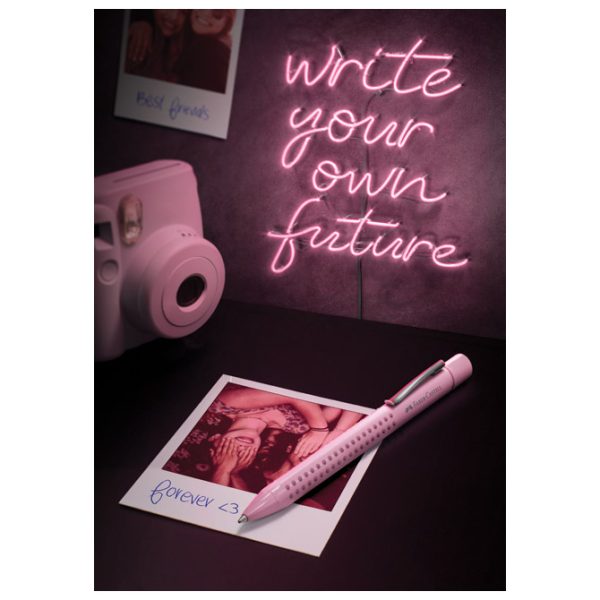 Olovka kemijska Grip 2010 Harmony Faber-Castell - Write 243908 bijela - Slika 3