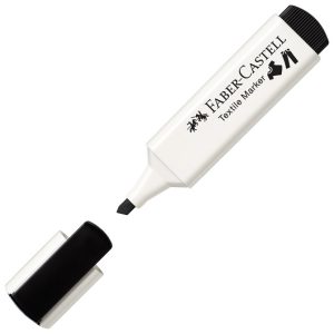 Marker za tekstil 1-5 mm Faber-Castell 159525 crni