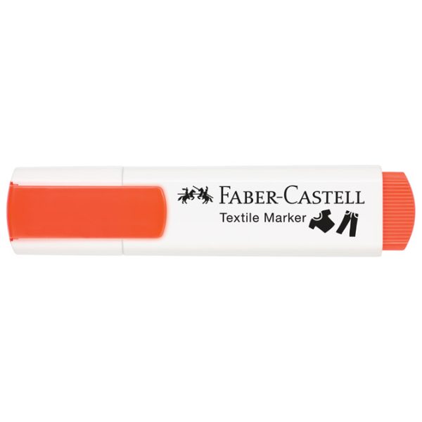 Marker za tekstil 1-5 mm pk4 neon Faber-Castell 159591 sortirano blister - Slika 6