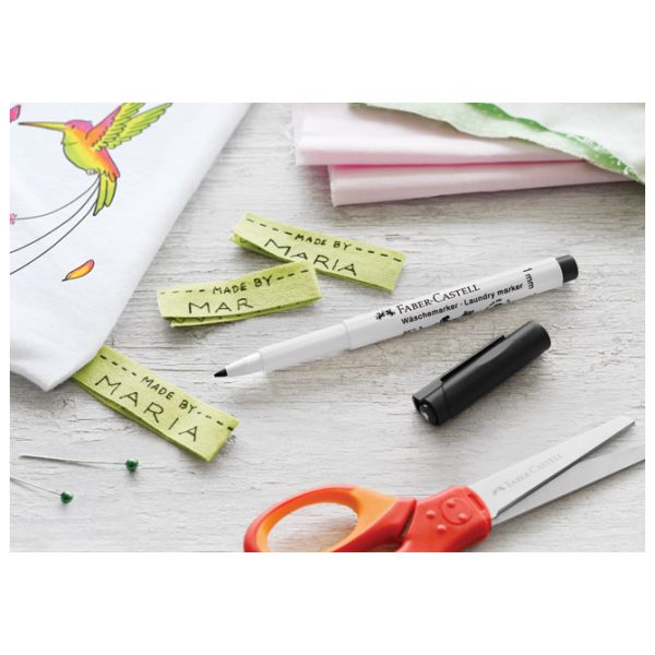 Marker za rublje 1 mm Faber-Castell 159502 crni - Slika 7
