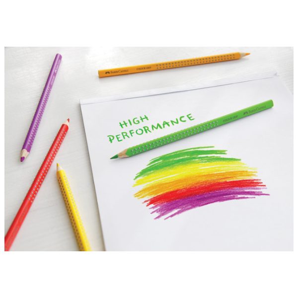 Boje drvene  12boja Jumbo Grip Faber-Castell 110912 blister - Slika 8