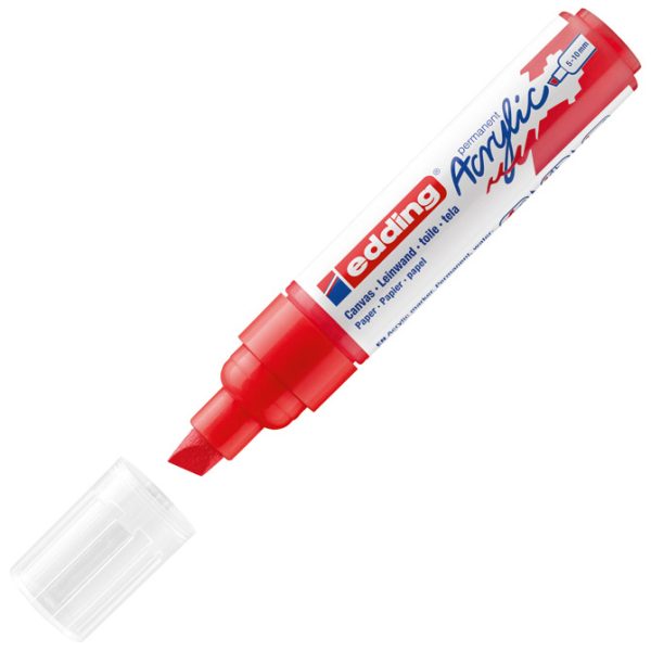 Marker akrilni 5-10 mm Edding 5000902 crveni - Slika 3