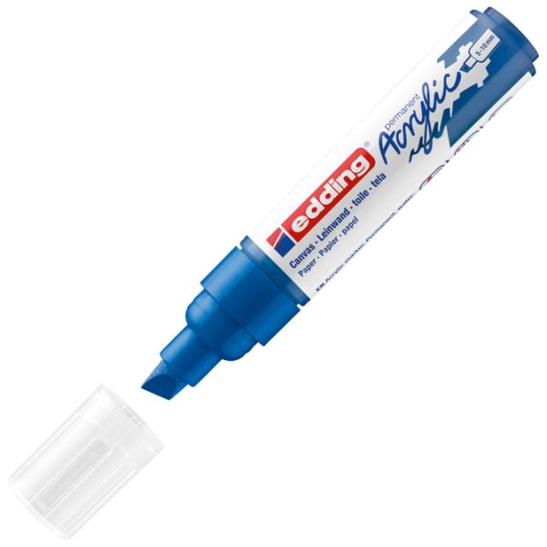 Marker akrilni 5-10 mm Edding 5000903 plavi - Slika 3
