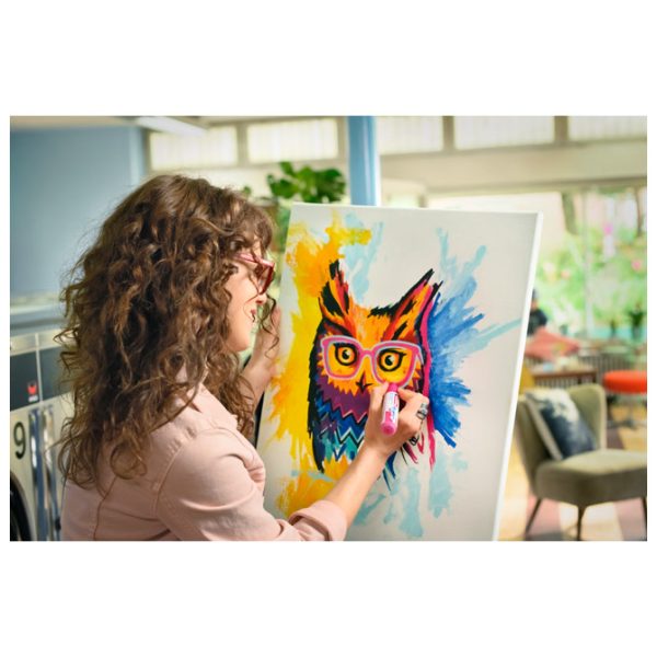 Marker akrilni 5-10 mm Edding 5000903 plavi - Slika 5
