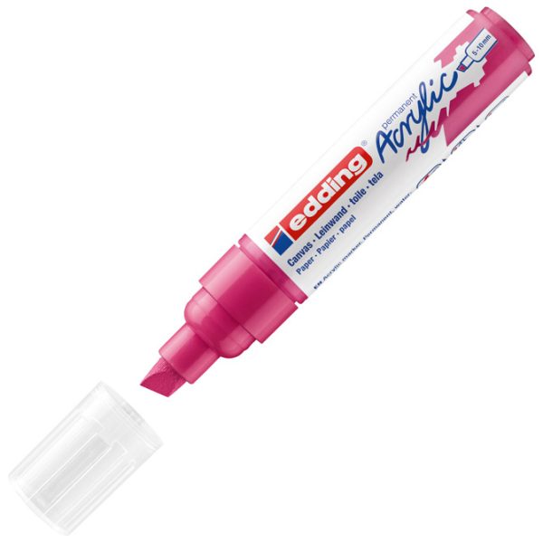Marker akrilni 5-10 mm Edding 5000909 magenta - Slika 3