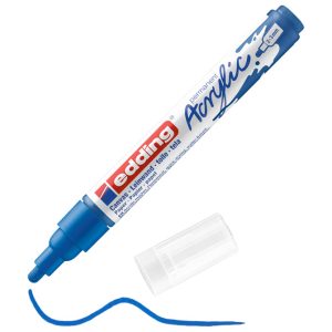 Marker akrilni 2-3 mm Edding 5100903 plavi
