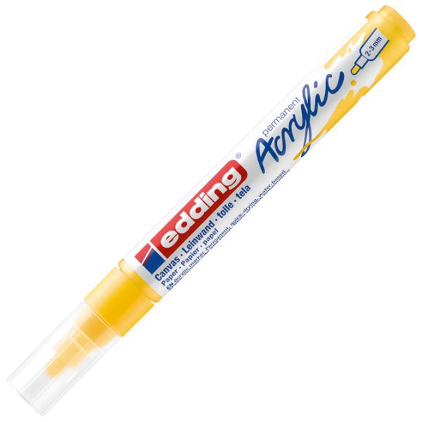 Marker akrilni 2-3 mm Edding 5100905 žuti - Slika 2