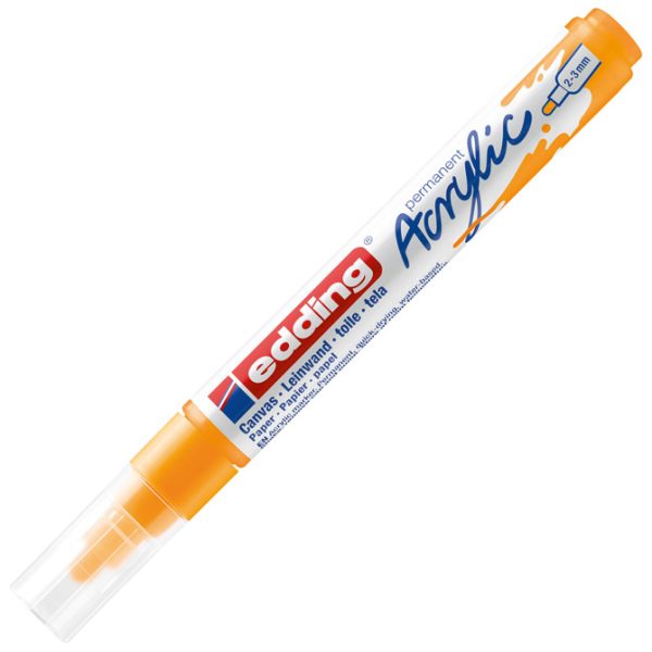 Marker akrilni 2-3 mm Edding 5100906 toplo žuti - Slika 2