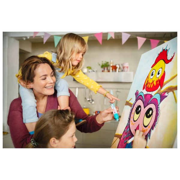 Marker akrilni 2-3 mm Edding 5100909 magenta - Slika 6