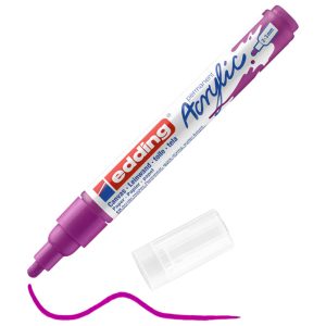 Marker akrilni 2-3 mm Edding 5100910 ljubičasti