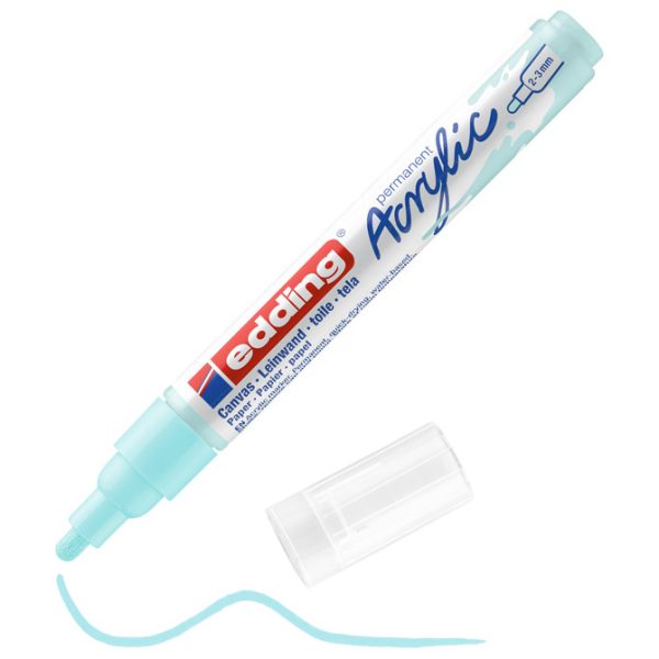 Marker akrilni 2-3 mm Edding 5100916 pastel plavi