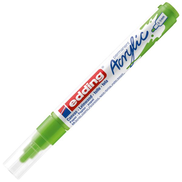 Marker akrilni 2-3 mm Edding 5100927 žuto zeleni - Slika 2