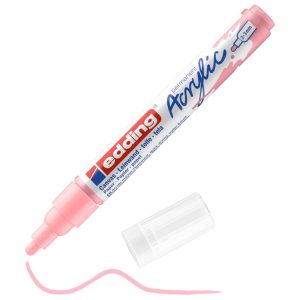 Marker akrilni 2-3 mm Edding 5100935 prljavo pastelno rozi