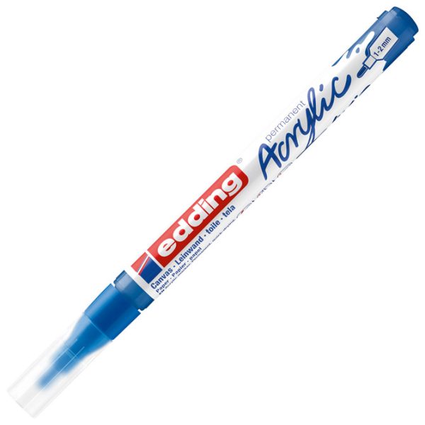 Marker akrilni 1-2 mm Edding 5300903 plavi - Slika 2