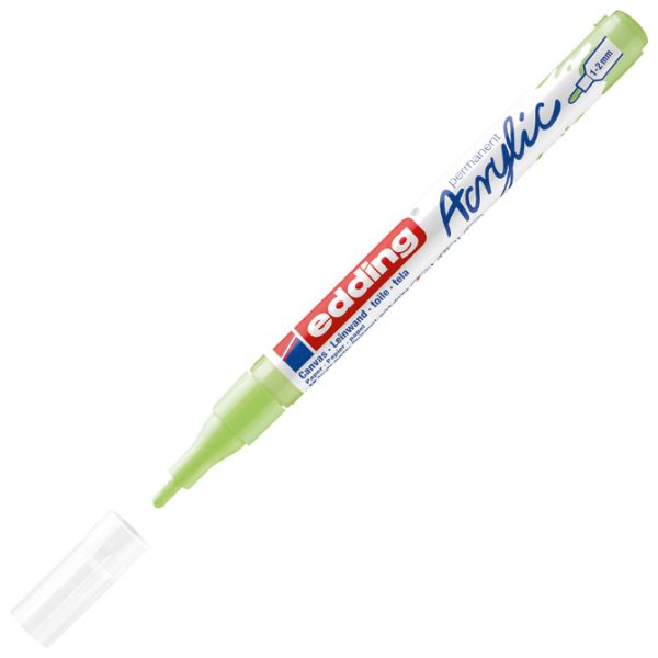 Marker akrilni 1-2 mm Edding 5300917 pastel zeleni - Slika 3